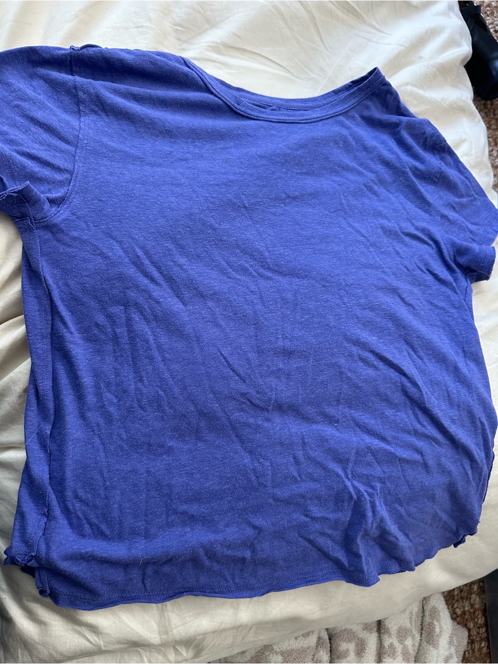 We The Free Lilac Short Sleeve Crewneck Tee - Women